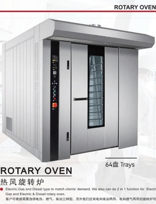 Diesel Gas Rotary Oven Electric Commercial Bakery Equipment