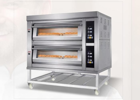 Baked Cake Bread Pizza Shop Oven 0.8mm High Density 870*630*225