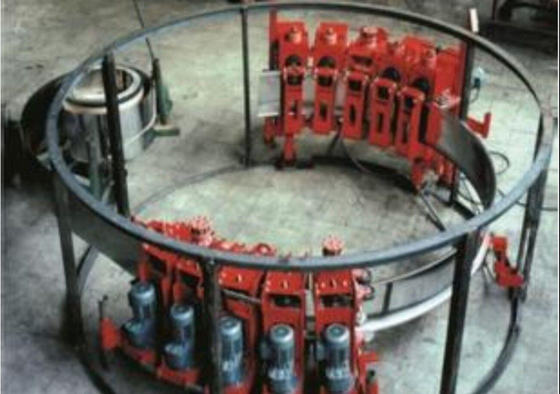 ZX-40 Seamed Steel Plate Silo Forming Machine Spiral 4mm 4.5m/Min