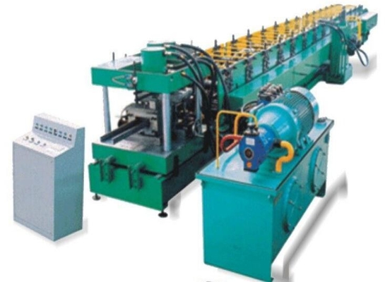 Automatic C Section Purlin Roll Forming Machine 22kw 18m/Min 16R