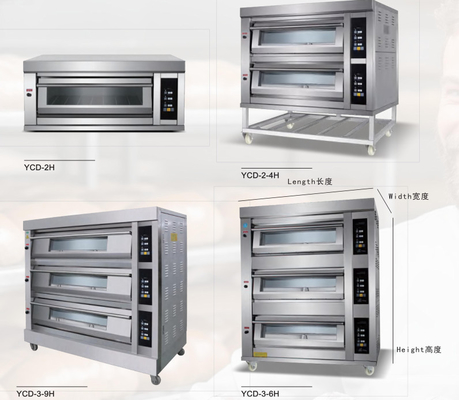 Commercial Electric Gas Baking Oven 380v Bread Cake Pizza 6.6KW