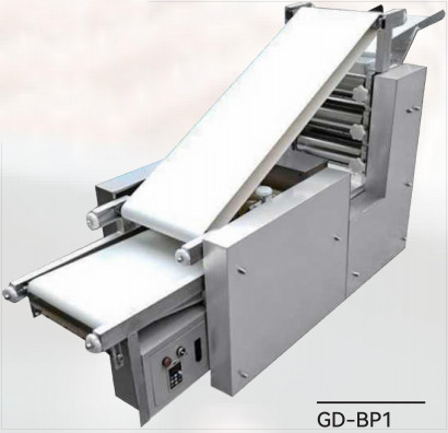Pita Roti Tortilla Dough Forming Machine Adjustable Rolling Speed 380v