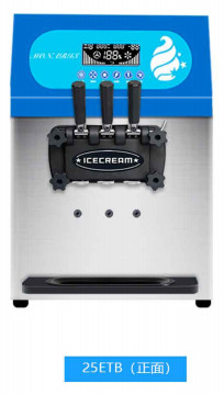 45°Inclined Panel Ice Cream Machine 220v 50 - 60hz Prevent Leakage