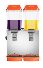 16l Large Capacity Hopper Food Pvc Cylinder Stainless Steel Handle Juice Dispenser 110V