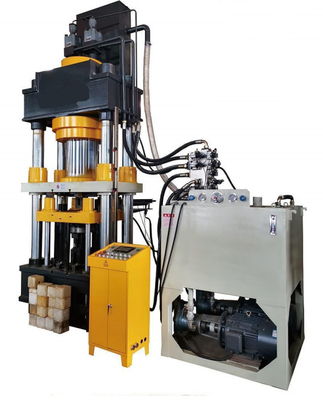 Automatic Feeding Steel Door Embossing Machine Self Determined Power Forming Hydraulic Press