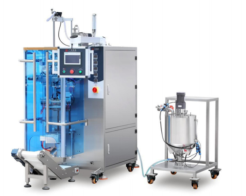Servo Heat Sealing Filling Packing Machine 5.5kw Sus304 Liquid Packaging With Servo Motor