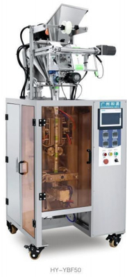 Rounded Back Seal Granular Packaging Machine 50 - 60hz 3.0kw Liquid Powder 50ML