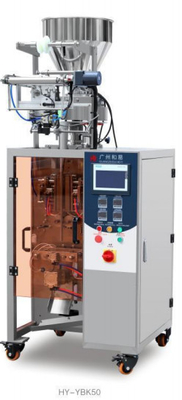 Rounded Back Seal Granular Packaging Machine 50 - 60hz 3.0kw Liquid Powder 50ML