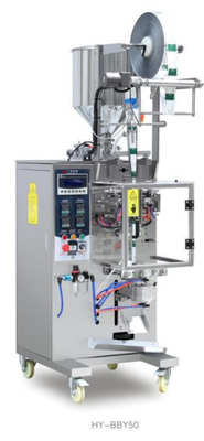 60hz 3.0kw Granular Packaging Machine Liquid / Powder With Step Motor