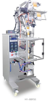 60hz 3.0kw Granular Packaging Machine Liquid / Powder With Step Motor