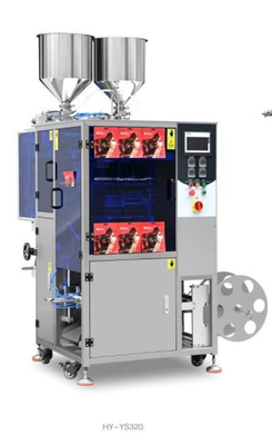 Irregular Hair Dye PLC Packaging Machine 220v 60hz 11kw Yh - Ys320 Ys820