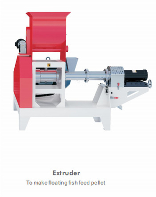 16 - 68kw Aquatic Feed Pellet Extruder 40 - 300kg / H Farm Use