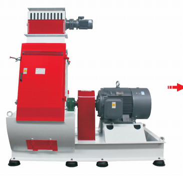 Integral Base Water Drop Hammer Mill 100kw High Structural Shrength SS304