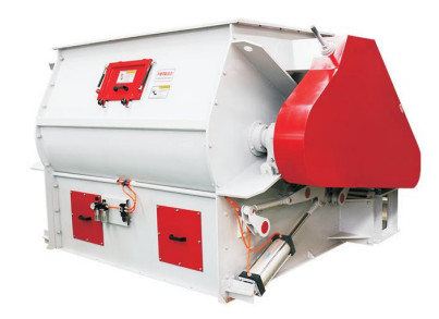 Table Mixing Effect Double Shaft Paddle Mixer High Efficiency 5.5 - 30kw Sshj-0.5-4.0 380V