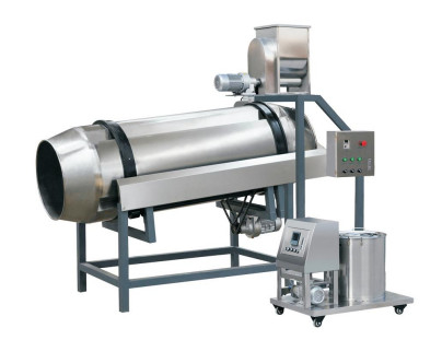 Automatic Stirring Single Drum Seasoning Bucket 304 Stainless Steel Materials 5kw