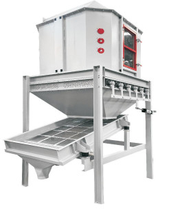 Low Residue Counterflow Cooler 1.5 / 2.2kw Low Power Consumption SS304