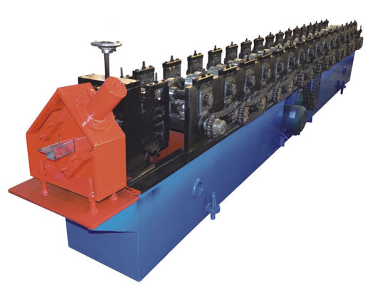 20m/min Door Frame Roll Forming Machine CE For Colored Steel Plate