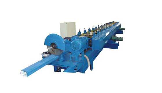 12m/min Downspout Pipe Roll Forming Machine CE Quenched Steel