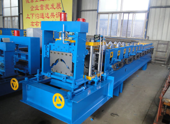 CE Ridge Cap Roll Forming Machine Cr12 Hydraulic Cutting