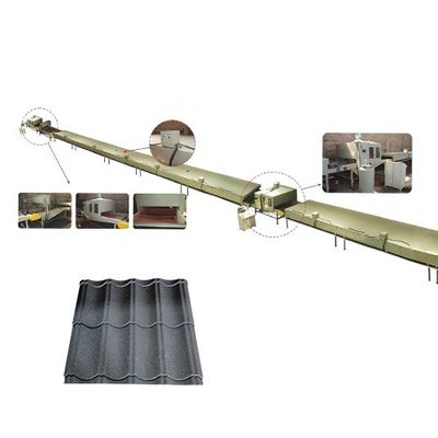 30T Stone Coated Roof Tile Machine CE Production Line