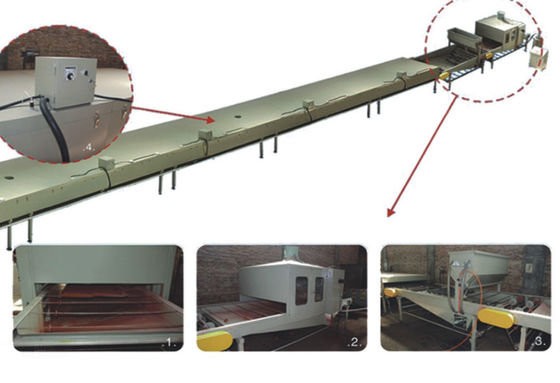 30T Stone Coated Roof Tile Machine CE Production Line