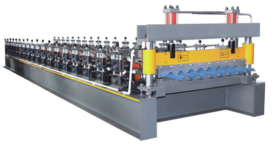 750 Metal Roofing Sheet Making Machine Cr12 For Roof Tile Panel