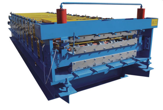 7.5KW Color Steel Roll Forming Machine 1200mm Double Layers