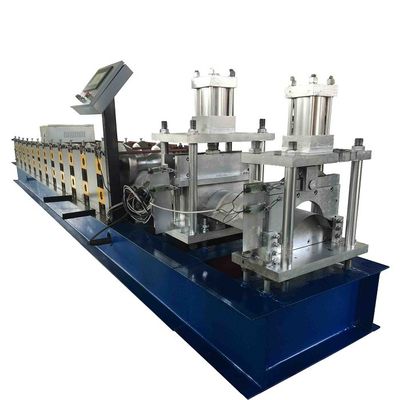 Galvanized Ridge Cap Roll Forming Machine 5.5KW 10m/min