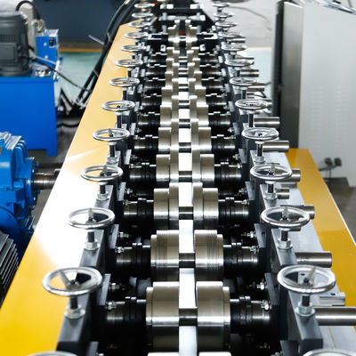 U Track Keel Roll Forming Machine 4KW Light Steel Double Line