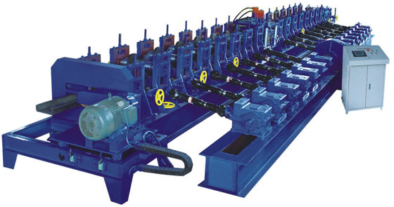 15KW CZ Purlin Roll Forming Machine 20m/min 16 Steps