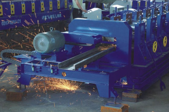 15KW CZ Purlin Roll Forming Machine 20m/min 16 Steps