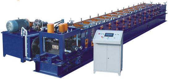 Hydraulic CZ Purlin Roll Forming Machine 5T Double Heads Decoiler