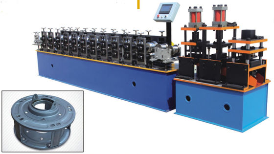 Supermarket Shutter Door Roll Forming Machine 30m/min 60Hz