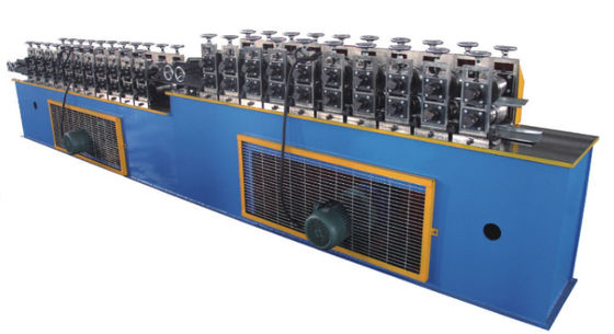 Supermarket Shutter Door Roll Forming Machine 30m/min 60Hz