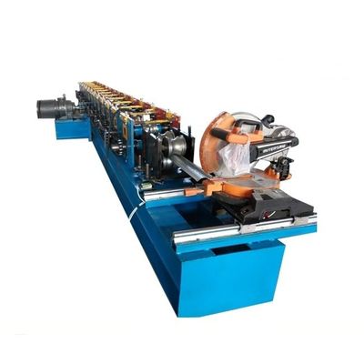 Supermarket Shutter Door Roll Forming Machine 30m/min 60Hz