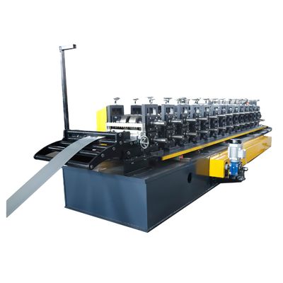 7.5KW C Purlin Roll Forming Machine C Channel Hydraulic Punching