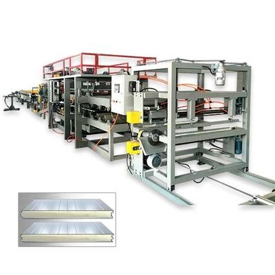 25T Sandwich Panel Roll Forming Machine 50Hz 300 H Steel Frame