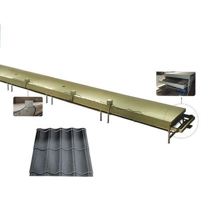 ISO Stone Coated Roof Tile Machine , 30T Manual Roof Tile Making Machine