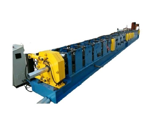 Downspout Gutter Roll Forming Machine 15m/min Chain Transmission