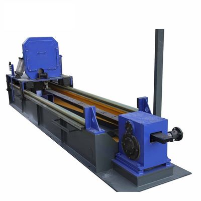 Welded Down Pipe Roll Forming Machine 10m/min Cr12 Cutting
