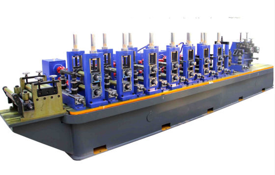 Welded Down Pipe Roll Forming Machine 10m/min Cr12 Cutting