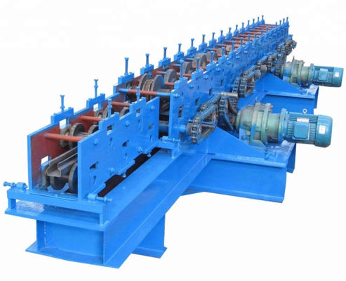 ISO 11KW Upright Roll Forming Machine Steel Frame Pillars
