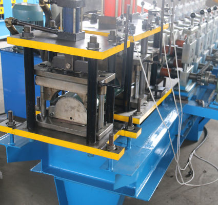 Blue Roofing Sheet Manufacturing Machine 12 Stations 15m/min