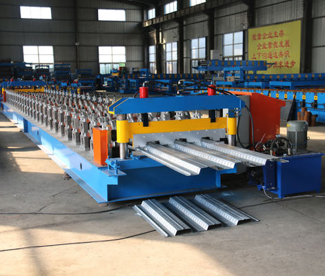 5T Panel Roll Forming Machine 8/min Metal Floor Deck