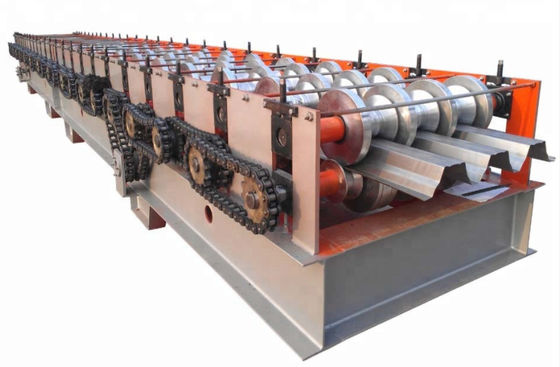 5T Panel Roll Forming Machine 8/min Metal Floor Deck
