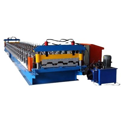 Floor Sheet Metal Roll Forming Machines 8m/min 11 Steps