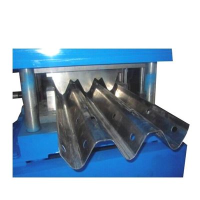 Metal Panel Roll Forming Machine For Guard Rail 12m/min