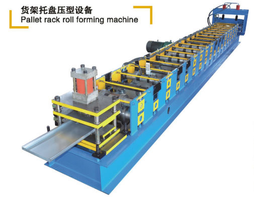 380V Pallet Rack Roll Forming Machine 5m/min For Galvanized Steel