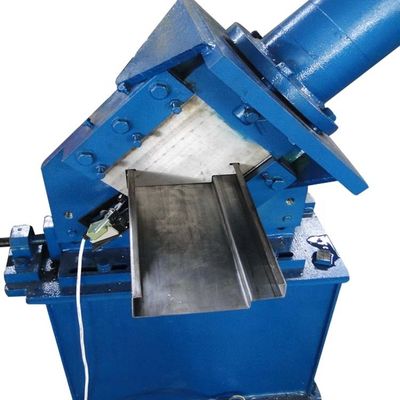 Metal Blue Door Frame Roll Forming Machine ISO 12 Stations