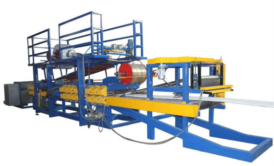 4m/min Sandwich Panel Roll Forming Machine 16T EPS Coil